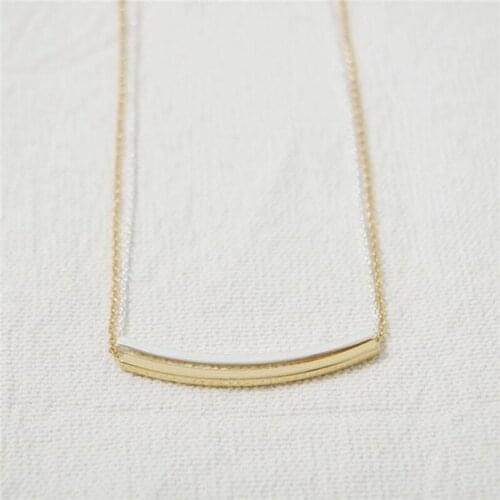 Fashion arc their necklace Copper cylinder of the beautiful pendant necklaces for woemn