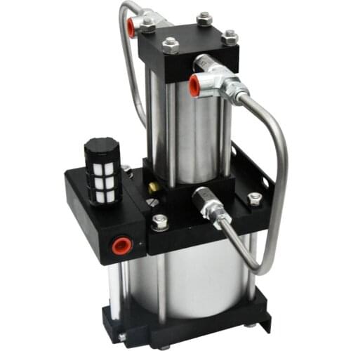 New Arrival SLM06 Refrigerant Booster Pump Portable Refrigerant Freon Filling/Transfer/Recovery Pump 6:1 0-48bar 15L/min 60mm