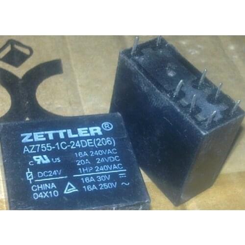 Wholesale 10pcs/lot relay AZ755-1C-24DE
