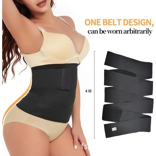 Shaperwear Belt Slimming Tummy Wrap Waist Trimmer Belt For Abdomen Control Body Shape For Waist Trainer Body Control Strap