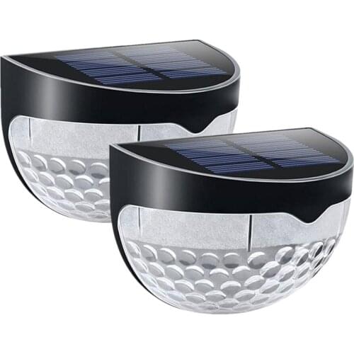 LED Solar Lights Outdoor Lighting Garden Decoration Yard Fence Lamp Waterproof Sensor Wall Lamp Energy Saving Street Night Light