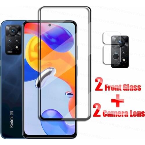Glass on Redmi 9T Pro Note 9S Tempered Glass For Xiaomi Redmi 9 9A 9C Full Cover Screen Protector Camera Lens Back Film