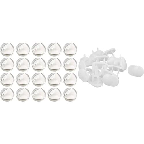 12x Corner Protector, Baby Proofing Table Corner Guards, Keep Child Safe & 40x Plug Cover, Socket Plug Cover, Socket Plug, Socke