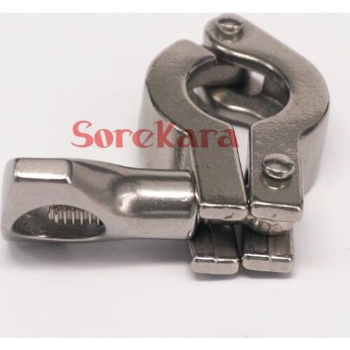 Clamp Ferrule 25mm Ferrule O/D 304 Stainless Steel Tri Clover Sanitary Fitting for Home Brewing