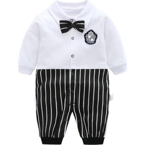 Toddler Baby Romper Newborn Playsuits Pajamas Infant Spring Autumn One Piece Long Sleeve Cotton Coveralls Sleep Play Jumpsuits