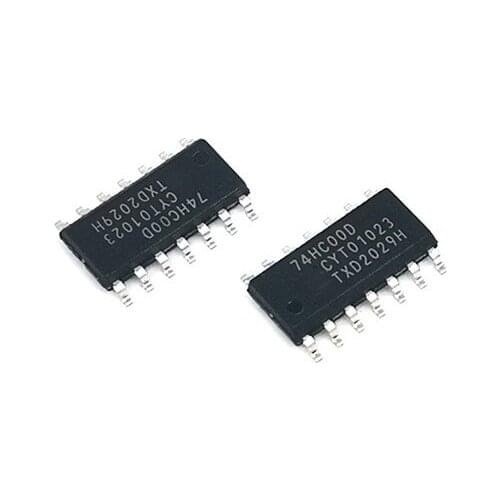 10PCS 74HC00D SOP14 74HC00 SOP SN74HC00DR SOP-14 SN74HC00 SMD and original IC