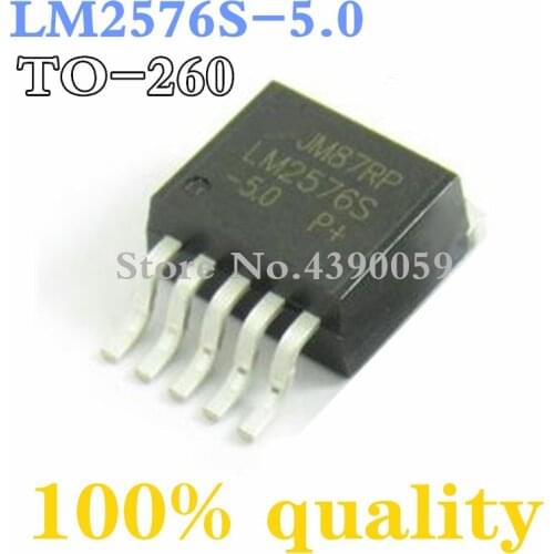 100pcs LM2576S-5.0 TO263 LM2576SX-5.0 TO-263 LM2576-5.0 5V