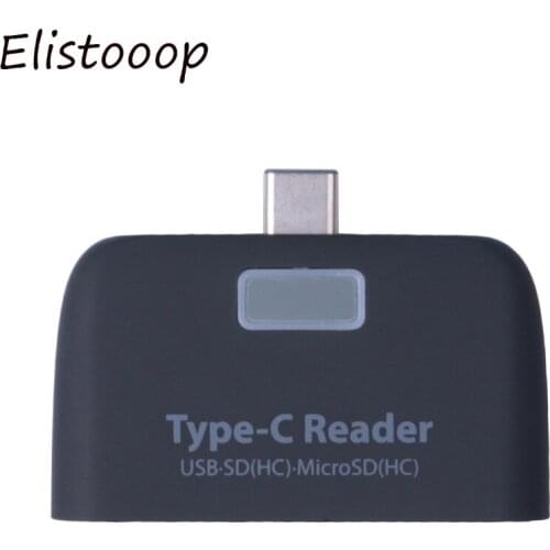 3 in 1 USB 3.1 Type C USB-C TF Micro OTG Card Reader For Macbook Phone Tablet