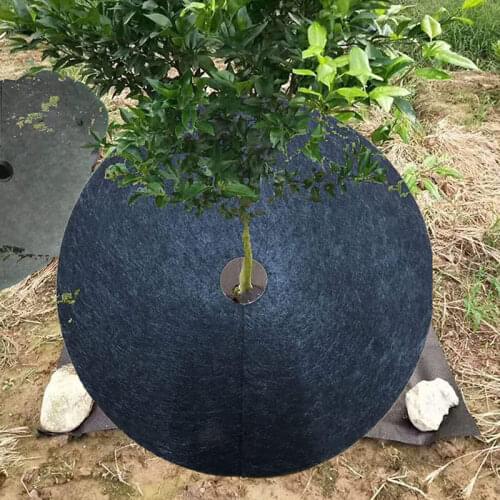 4Pcs Non-Woven Fabric Weeding Cloth Garden Biodegradable Block Barrier Mulch Agricultural Anti Grass Cloth Weed Barrier