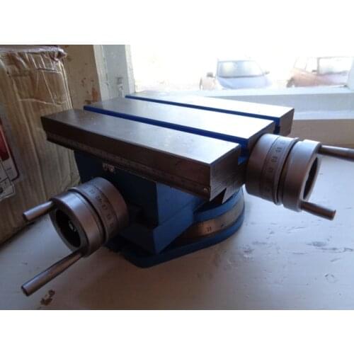AKP-1 rotary table, drilling and milling machine cross table, 225*175