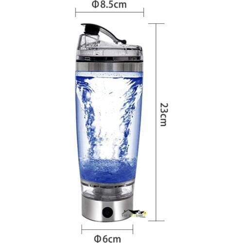 600ml Electric Cocktail Boston Shaker USB Automatic Protein Shaker Portable Movement Mixing Mixer Vortex Tornado My Water Bottle