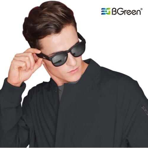 BGreen G2 Bone Conduction Sport Bluetooth Headphone Polarized Sunglasses Smart TWS Stereo Wireless Bluetooth Headset