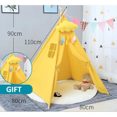 Childrens Tent Princess Tipi Indoor Play House Indian Tent Toy House Folding Tent Indian Teepee Baby Tent