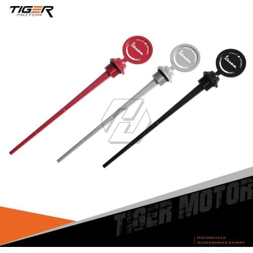 For Vespa Sprint Primavera 150 2013-2020 Motorcycle Oil Filler Cap with Dipstick for Engine Oil