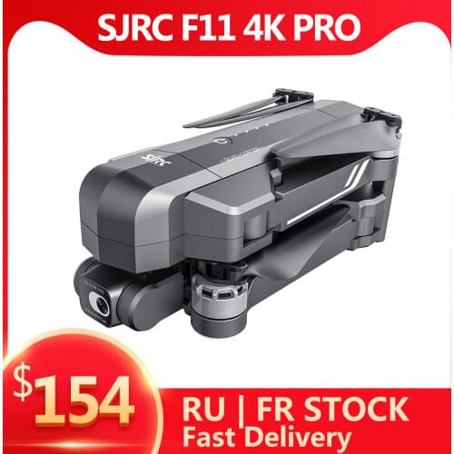 SJRC F11 4K PRO Dron GPS Drone Profesional With 5G Wifi Transmission HD Camera 64G TF Card 2 axis Gimbal Brushless Quadcopter