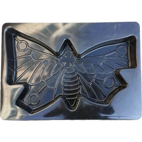 DIY ABS Butterfly Shaped Concrete Cement Mould Home Garden Path Maker Manually Paving Cement Brick Molds