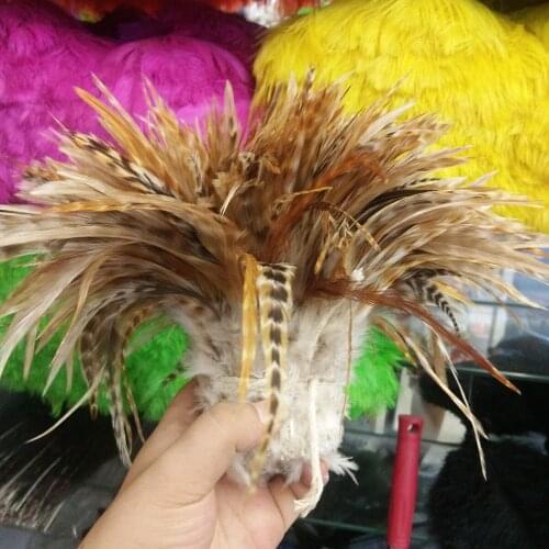 Hot Selling 20pcs Beautiful Natural Rooster Feathers 4-6inch/10-15cm DIY Jewelry Craft Making Home Decoration