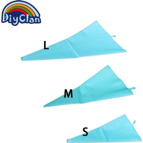 3 SIZEs Nozzles set Piping bags icing bag dessert decorators cake decorating silicone cream syringe muffin cake bakeware tools