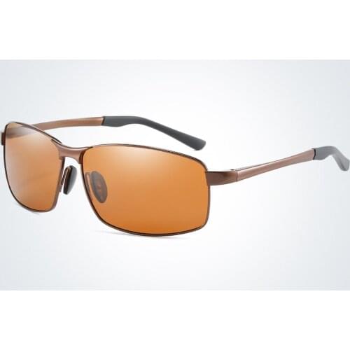 Al-mg Alloy Frame Men Women Polarized Sun Glasses Polarized Mirror Minus Myopia Sunglasses Custom Made Lens -1 to -6