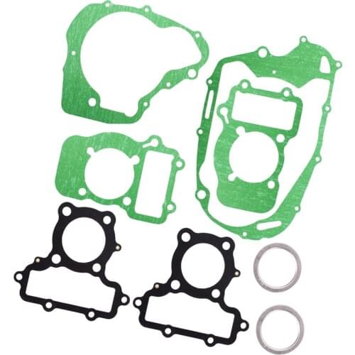Yecnecty 1 Pack Motorcycle Full Cylinder Gasket Kit Motor Engine Parts Overhaul Pad Mats For Yamaha Virago XV125 XV250 QJ250-H