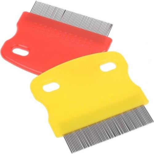 Pet Dog Comb Remove Flea Hair Brush Hair Comb Puppy Cat Comb Dog Brush Multifunction Pet Grooming Stainless Steel Dropshipping