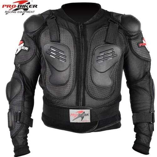 Motorcycle Protective Jacket Rider Armor Motocross Off-Road Safety Protection Coat Full Body Protective Vest Clothing HX-P13