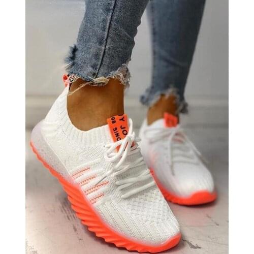 2020 New Women Platform Chunky Sneakers Casual Vulcanize Shoes Luxury Designer Female Fashion Sneakers Chaussures Femme