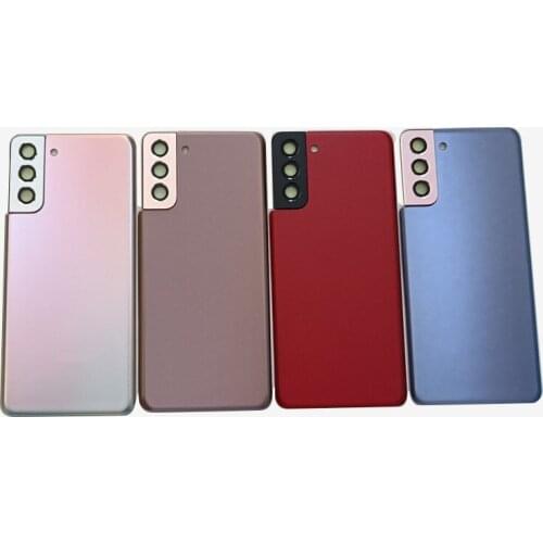 10PCS/Lot Back Glass For Samsung Galaxy S21 Ultra PLUS S21Ultra S21Plus Battery Cover Rear Door Housing Case Replacement