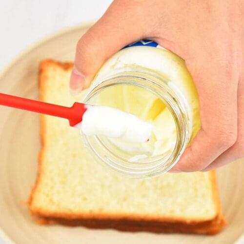 3Pcs/Set Scraper Food-grade Safe Silicon Non-stick Jam spatula Kitchen Scraper for Home