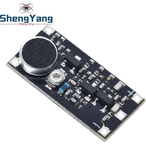 88-115MHz FM Wireless Microphone Surveillance Transmitter Module Board For Arduino Adjustable Capacitor DC 2V 9V 9mA Voltage