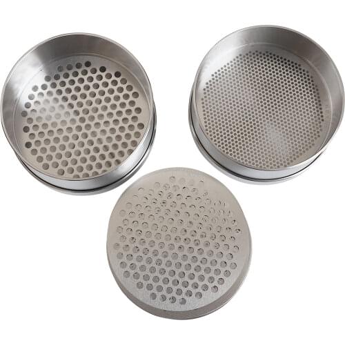 Berkem Stainless Steel Diamond Sorting Sieves 80mm Sort Gemstones Pearls Jewelry Tools 65/75 pcs/set