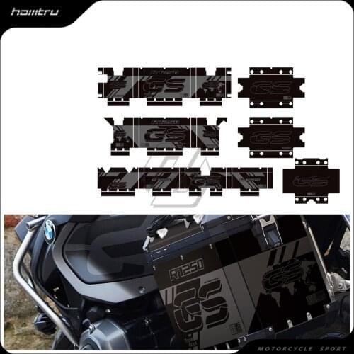 Motorcycle Aluminum Box Sticker Case for BMW Panniers 40 GS R1250GS Triple Black Adventure 2019-2021