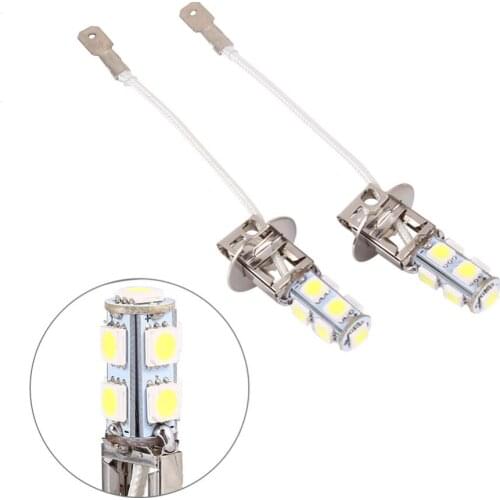 Automobile Led Fog Lamp H3 9SMD 5050smd Led Fog Lamp Anti Fog Lamp Front Fog Lamp Highlight Car Acessories