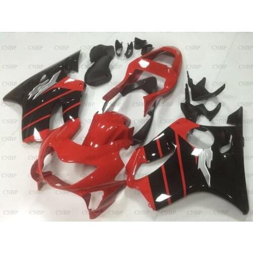 CBR600F4i 2001 - 2003 Body Kits for Honda Cbr600 2003 Bodywork CBR600 F4i 03 Black Red Fairing Kits
