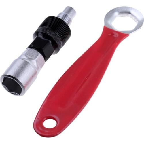Bike Bicycle Crank Extractor Bottom Bracket Remover Spanner Repair Tools Kit