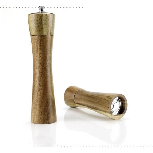 Pepper grinder Salt grinding Wood Pepper grinder 5 "8" 10" kitchen tools
