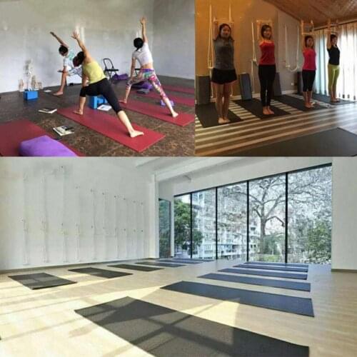 Yoga Mat High Density Non-Slip PVC Durable Fitness Workout Mat for Yoga Pilates