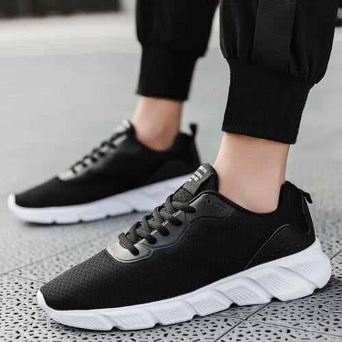 Spring And Summer Fashion Mens Casual Shoes Lace-Up Breathable Shoes Sneakers Mens Trainers Zapatillas Hombre Size 39-47