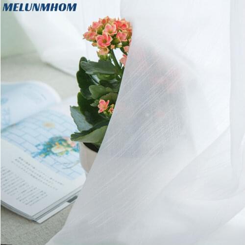 MELUNMHOM Silk Curtains For Windows