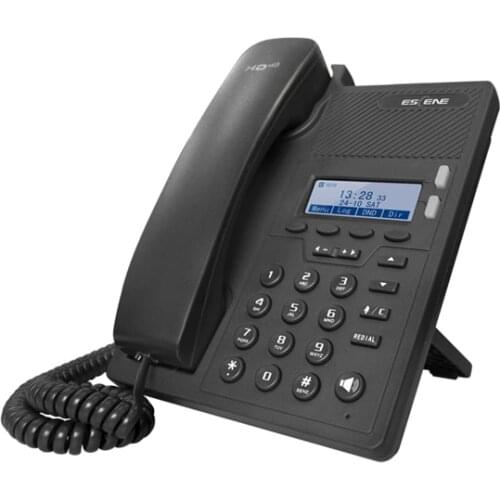 ESCENE HD Voice 2 SIP lines IP Phone VoIP.Asterisk Elastix mini cheap sip Telephone RJ09 Headset,Multi Language support