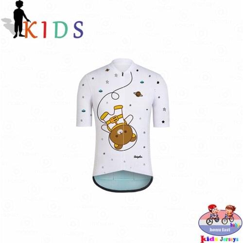 2021 new Kids Cycling Jersey Set Boys Short Sleeve Girls short sleeve Summer Cycling Clothing MTB Child Bicycle Wear Sports Suit