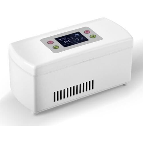 Portable Insulin Storage Cooler Bag Travel Case Mini Car Travel Refrigerator Diabetic Insulin Medicine Ice Box Storage Fridge