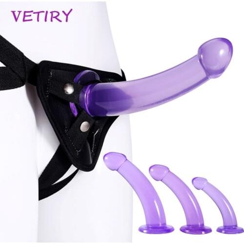Strap On Realistic Dildo Adjustable Strapon Dildo Panties Sex Toys for Lesbian Women Couples Anal Plug Sex Shop Gay Adult Game