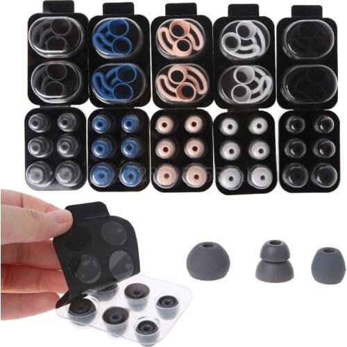 5 Pairs Earphone Silicone Case Replacement Soft Silicone Antislip Earbuds Hook Eartips for Beatsx Urbeats Beats TOUR Ear Tips