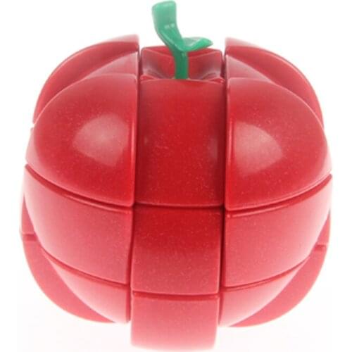 YJ MoYu Apple Shape Speed Puzzle Cube Twist Cubes Cubo Magico Educational Toys Kids Gift Free Shipping