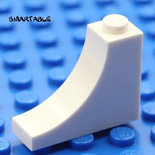 Smartable Slope Curved Hollow 1x3x2 Building Blocks MOC Parts DIY Toys For Chair Compatible Major Brand 18653 30pcs/lot