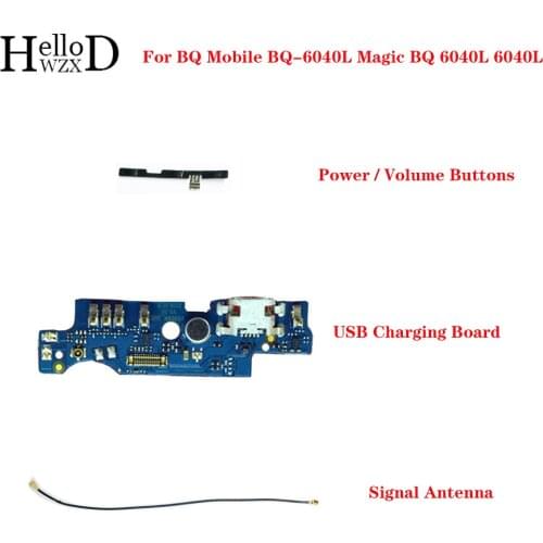 USB Port Charging Board For BQ Mobile BQ-6040L Magic BQ6040L 6040L Charge Port Connector USB Charging Dock Flex Cable Repair