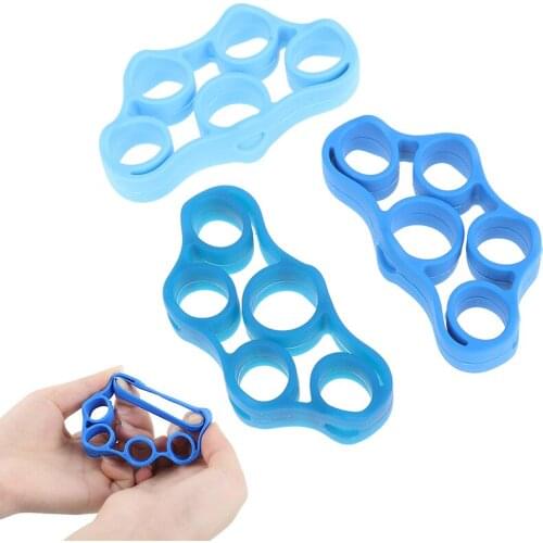 1Pcs Finger Massage Hand Ring Exercise Finger Muscle Power Trainer Massager Relaxation Exerciser Hand Injury Rehabilitation
