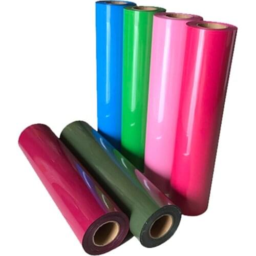 1yard 50x100cm PU Vinyl for T-Shirt DIY Heat Press Transfer HTV Cutting Plotter Craft Iron On HTV Printing Paper
