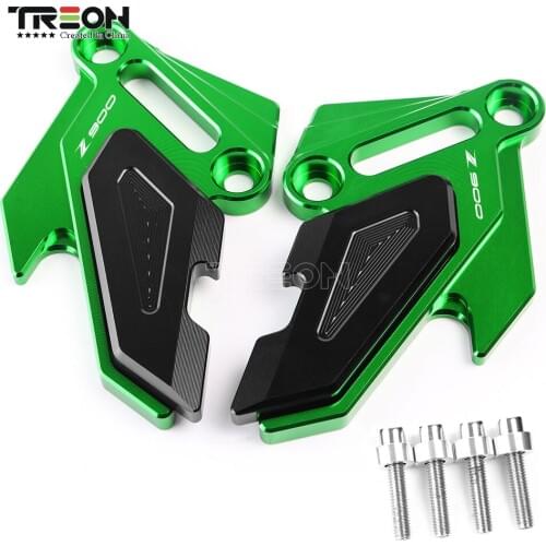 Motorcycle Accessories For Kawasaki Z900 Z 900 2017 CNC Aluminum Front Brake Disc Caliper Motorcycle Frame Protection Cover